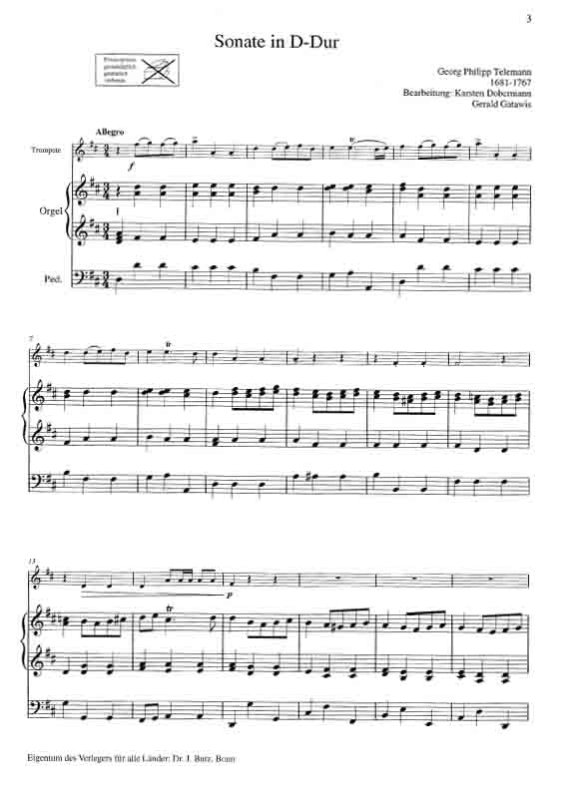 Sonate D-DUr